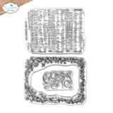 Elizabeth Craft Designs Romantic Revival Stamps Music & Ornate Frame (CS431)