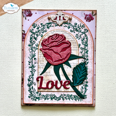 Elizabeth Craft Designs Romantic Revival Stamps Music & Ornate Frame (CS431) Elizabeth Craft Designs Romantic Revival Stamps Music & Ornate Frame (CS431)
