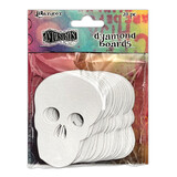 Ranger Dyan Reaveley Dylusions Dyamond Boards Skulls (20pcs) (DYM86826)