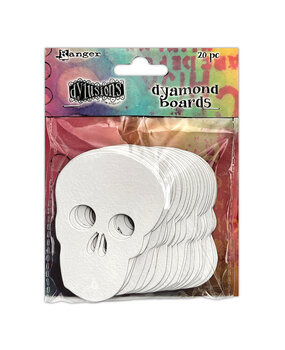 Ranger Dyan Reaveley Dylusions Dyamond Boards Skulls (20pcs) (DYM86826)