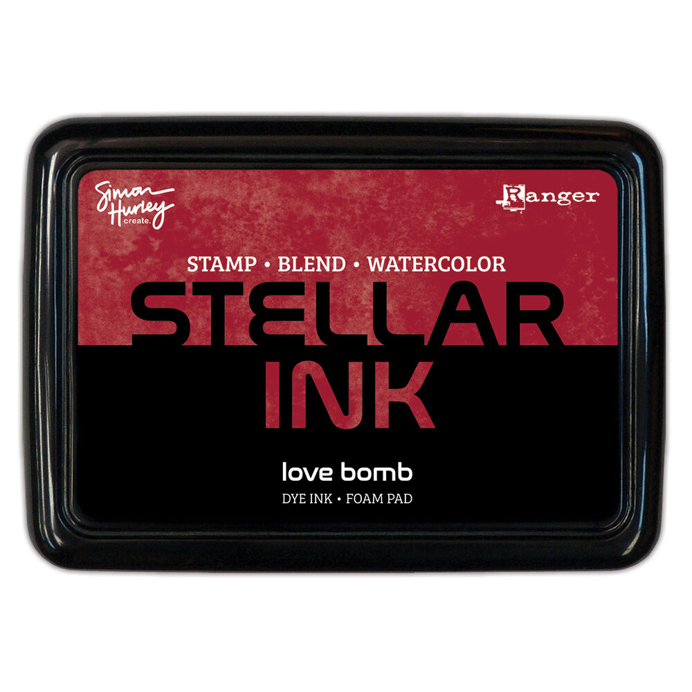 Ranger Simon Hurley create. Stellar Ink Pad Love Bomb (HUF89551) Ranger Simon Hurley create. Stellar Ink Pad Love Bomb (HUF89551)