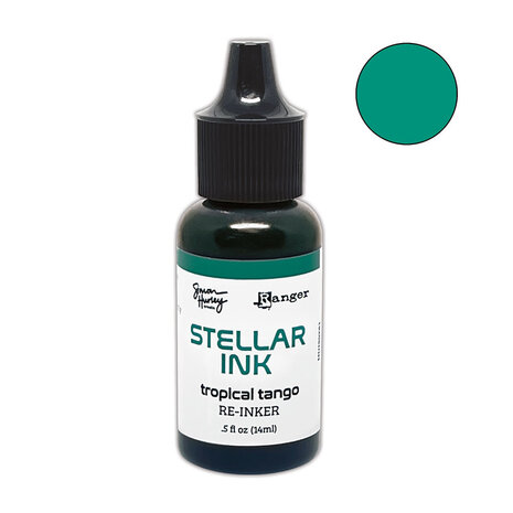 Ranger Simon Hurley create. Stellar Tropical Tango Re-inker 0.5 fl oz (HUI90281)