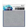 Ranger Simon Hurley create. Layering Stencils 6x6 Inch Festive Poinsettias (4pcs) (HUS91998)
