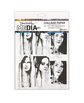 Ranger Dina Wakley MEdia Collage Paper Photo Transfers (MDA85966)