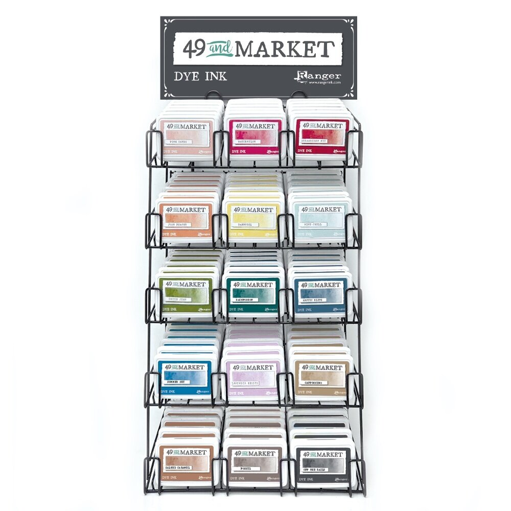 49 & Market - Wire Ink Pad Rack (for 6x15/Empty) (VWR92780 ...