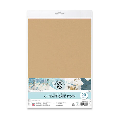 Katy Sue Designs Ready to Stamp A4 Kraft Cardstock 250gsm (20pcs) (03-KRC250-A4-20) Katy Sue Designs Ready to Stamp A4 Kraft Cardstock 250gsm (20pcs) (03-KRC250-A4-20)