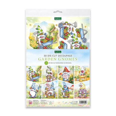 Katy Sue Designs Garden Gnomes 3D Die-Cut Decoupage (12pcs) (11-DCDGGN12) Katy Sue Designs Garden Gnomes 3D Die-Cut Decoupage (12pcs) (11-DCDGGN12)