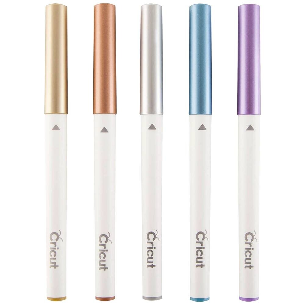 Cricut Metallic Medium Point Pen Set (5pcs) (2012168) Cricut Metallic Medium Point Pen Set (5pcs) (2012168)