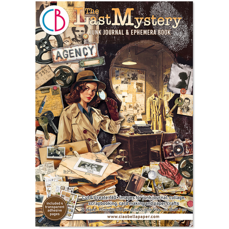 Ciao Bella The Last Mystery A4 Junk Journal Ephemera Book (32pcs) (CBB017)