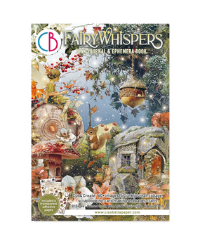Ciao Bella Fairy Whispers A4 Junk Journal Ephemera Book (32pcs) (CBB019)