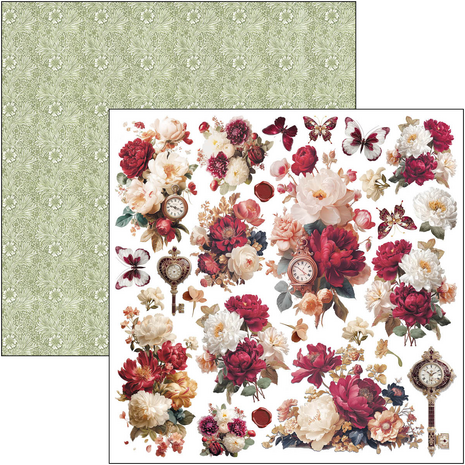 Ciao Bella Book Lovers 12x12 Inch Patterns Pad (8pcs) (CBT091) Ciao Bella Book Lovers 12x12 Inch Patterns Pad (8pcs) (CBT091)