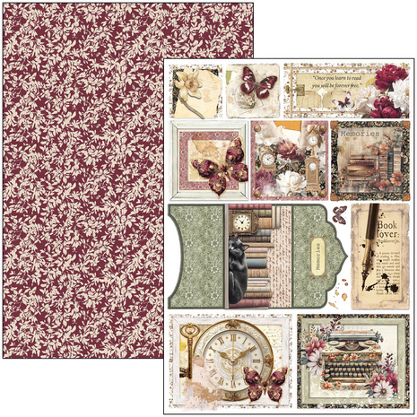 Ciao Bella Book Lovers A4 Creative Pad (9pcs) (CBCL091) Ciao Bella Book Lovers A4 Creative Pad (9pcs) (CBCL091)