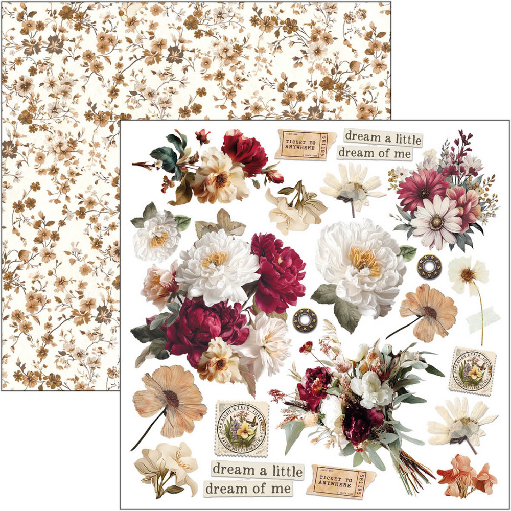 Ciao Bella Book Lovers 6x6 Inch Fussy Cut Pad (24pcs) (CBQE091) Ciao Bella Book Lovers 6x6 Inch Fussy Cut Pad (24pcs) (CBQE091)