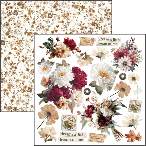 Ciao Bella Book Lovers 6x6 Inch Fussy Cut Pad (24pcs) (CBQE091) Ciao Bella Book Lovers 6x6 Inch Fussy Cut Pad (24pcs) (CBQE091)