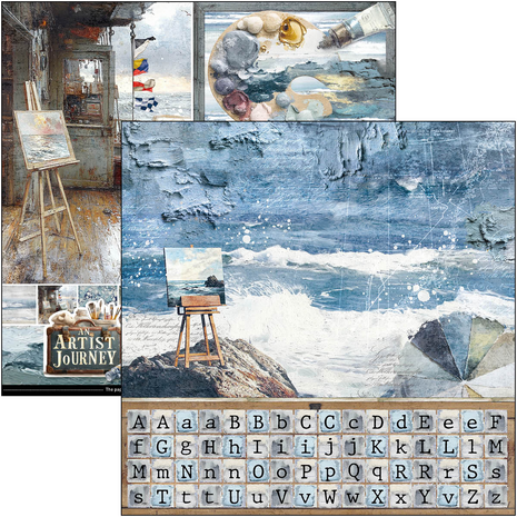 Ciao Bella An Artist Journey 12x12 Inch Patterns Pad (8pcs) (CBT092) Ciao Bella An Artist Journey 12x12 Inch Patterns Pad (8pcs) (CBT092)