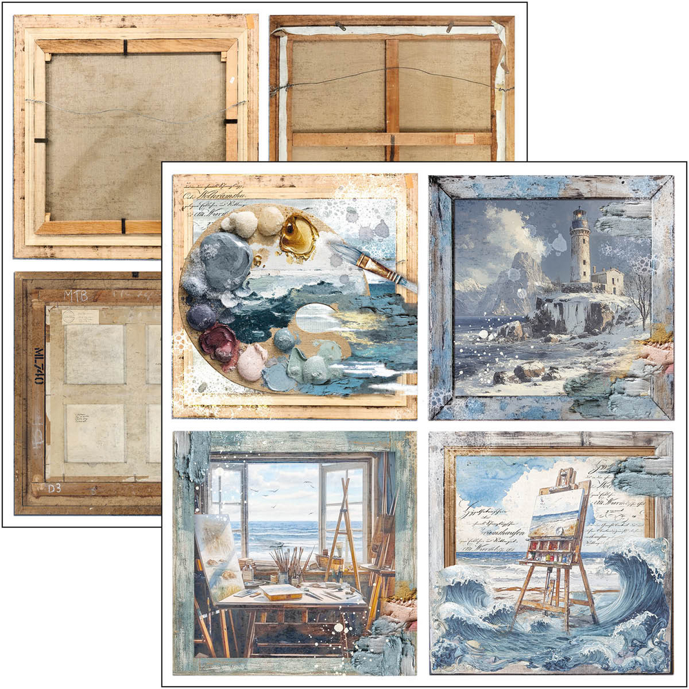 Ciao Bella An Artist Journey 12x12 Inch Patterns Pad (8pcs) (CBT092) Ciao Bella An Artist Journey 12x12 Inch Patterns Pad (8pcs) (CBT092)