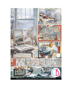 Ciao Bella An Artist Journey A4 Creative Pad (9pcs) (CBCL092)