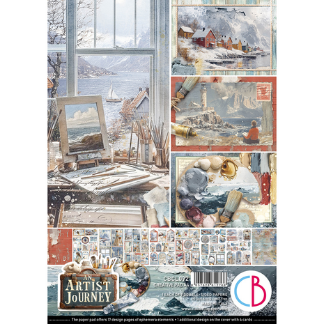 Ciao Bella An Artist Journey A4 Creative Pad (9pcs) (CBCL092) Ciao Bella An Artist Journey A4 Creative Pad (9pcs) (CBCL092)