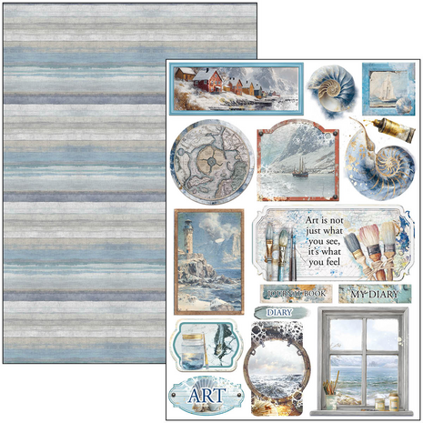 Ciao Bella An Artist Journey A4 Creative Pad (9pcs) (CBCL092) Ciao Bella An Artist Journey A4 Creative Pad (9pcs) (CBCL092)