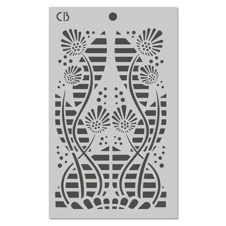 Ciao Bella Fairy Whispers 5x8 Inch Stencil Mix Triple Layer Set (MSX008) Ciao Bella Fairy Whispers 5x8 Inch Stencil Mix Triple Layer Set (MSX008)