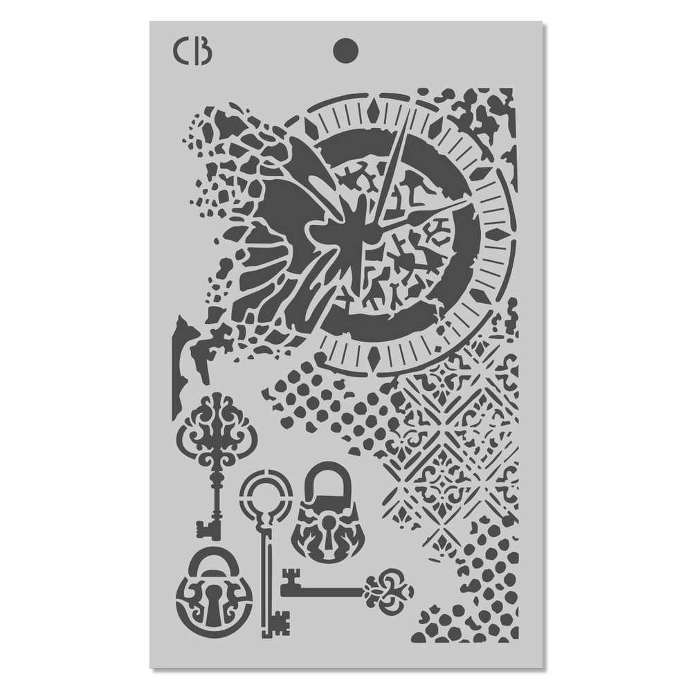 Ciao Bella Fairy Whispers 5x8 Inch Stencil Mix Triple Layer Set (MSX008) Ciao Bella Fairy Whispers 5x8 Inch Stencil Mix Triple Layer Set (MSX008)