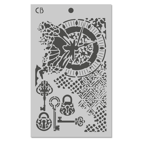 Ciao Bella Fairy Whispers 5x8 Inch Stencil Mix Triple Layer Set (MSX008) Ciao Bella Fairy Whispers 5x8 Inch Stencil Mix Triple Layer Set (MSX008)