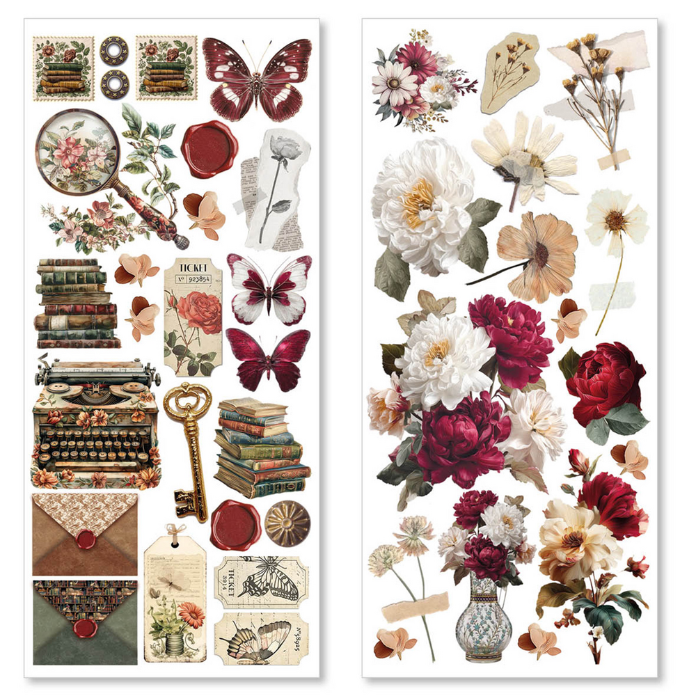 Ciao Bella Book Lover Transparent Adhesive Sheets (5pcs) (CBI007) Ciao Bella Book Lover Transparent Adhesive Sheets (5pcs) (CBI007)