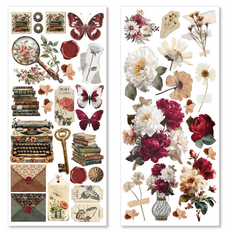 Ciao Bella Book Lover Transparent Adhesive Sheets (5pcs) (CBI007) Ciao Bella Book Lover Transparent Adhesive Sheets (5pcs) (CBI007)