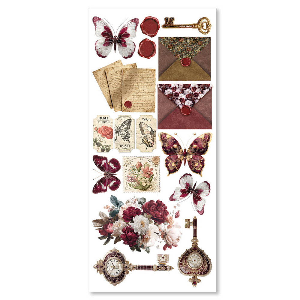 Ciao Bella Book Lover Transparent Adhesive Sheets (5pcs) (CBI007) Ciao Bella Book Lover Transparent Adhesive Sheets (5pcs) (CBI007)