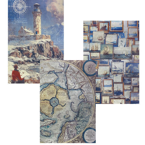 Ciao Bella An Artist Journey A4 Deluxe Paper Silver & Vellum Dual Pack Mixed (6pcs) (CBX005) Ciao Bella An Artist Journey A4 Deluxe Paper Silver & Vellum Dual Pack Mixed (6pcs) (CBX005)