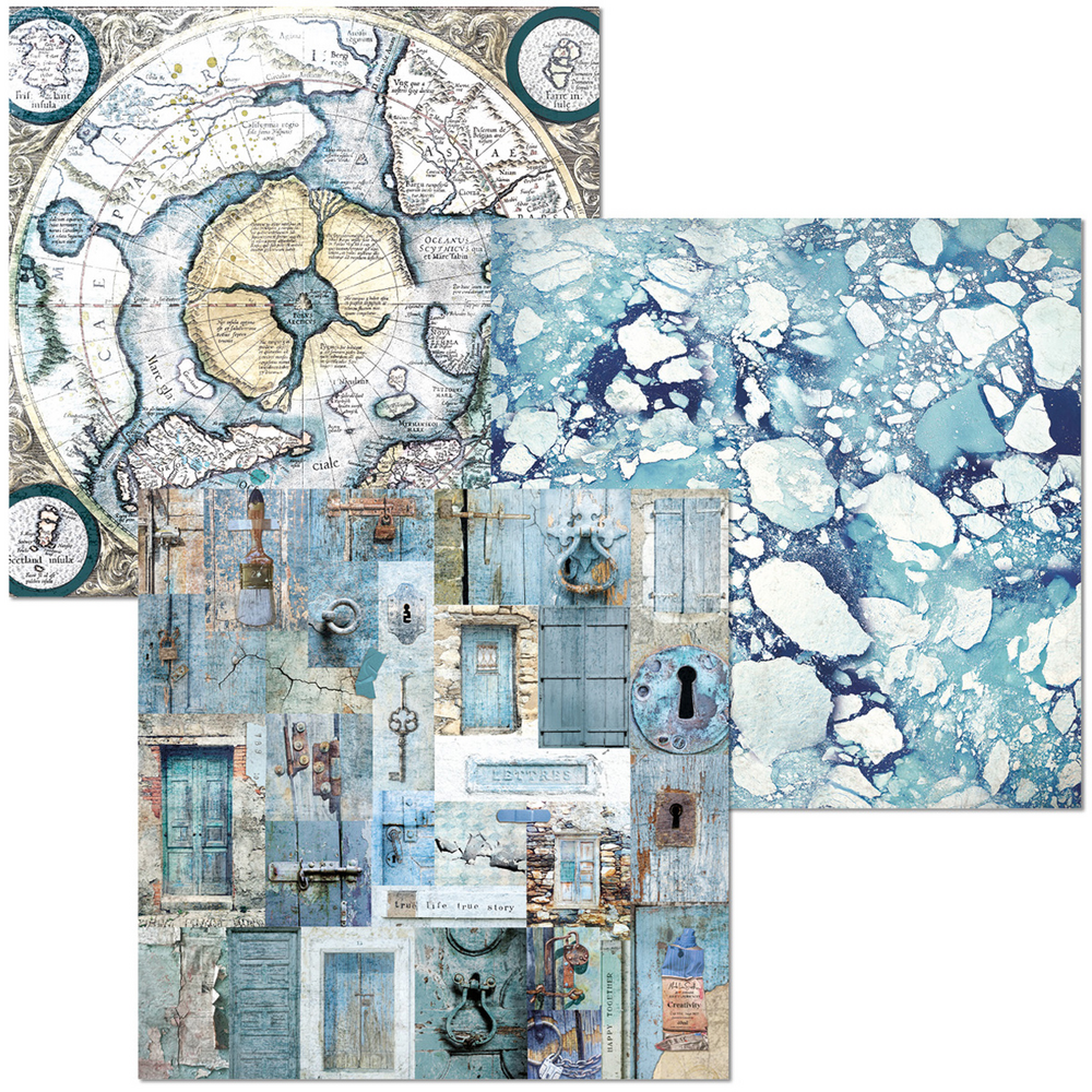 Ciao Bella An Artist Journey 6x6 Inch Deluxe Paper Silver & Vellum Dual Pack Mixed (6pcs) (CBXQ005) Ciao Bella An Artist Journey 6x6 Inch Deluxe Paper Silver & Vellum Dual Pack Mixed (6pcs) (CBXQ005)