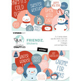 Creative Craftlab Friendz Stickers Winter (CCL-FR-STIC37)