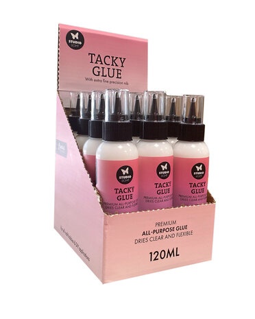 Studio Light Tacky Glue Display 12x120ml (SL-ES-GLUE105)
