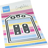Marianne Design Craftable Medium Tag (CR1710) Marianne Design Craftable Medium Tag (CR1710)