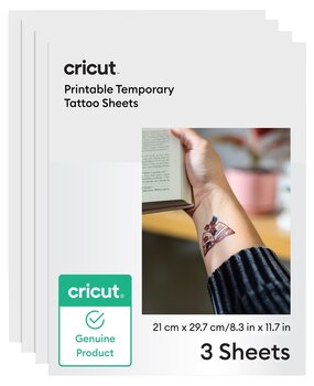 Cricut Printable Tattoo Paper A4 Transparent (3pcs) (2012791)