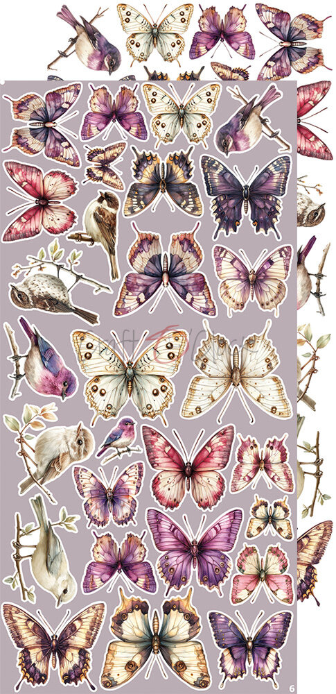 Craft O'Clock Plum & Caramel Extras Set Flowers & More (CC-C80-PC-11)