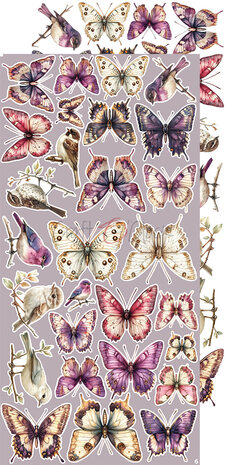 Craft O'Clock Plum & Caramel Extras Set Flowers & More (CC-C80-PC-11)