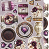 Craft O'Clock Plum & Caramel Extras Set Flowers & More (CC-C80-PC-11)