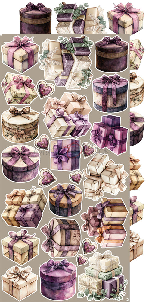 Craft O'Clock Plum & Caramel Extras Set Plum (CC-C80-PC-12)