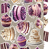 Craft O'Clock Plum & Caramel Extras Set Plum (CC-C80-PC-12)