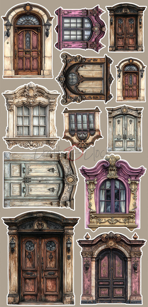 Craft O'Clock Plum & Caramel Extras Set Plum (CC-C80-PC-12)