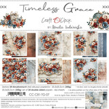 Craft O'Clock Timeless Grace 8x8 Inch Paper Set (CC-C81-TG-07)