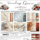 Craft O'Clock Timeless Grace 8x8 Inch Basic Papers Set (CC-C81-TG-08)