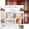 Craft O'Clock Timeless Grace 8x8 Inch Basic Papers Set (CC-C81-TG-08)