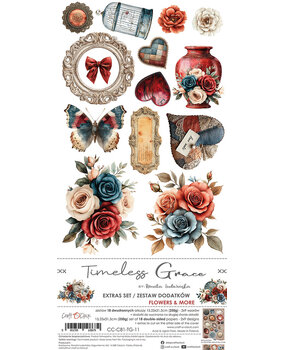 Craft O'Clock Timeless Grace Extras Set Flowers & More (CC-C81-TG-11)