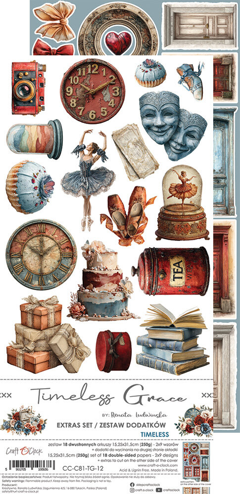 Craft O'Clock Timeless Grace Extras Set Timeless (CC-C81-TG-12)