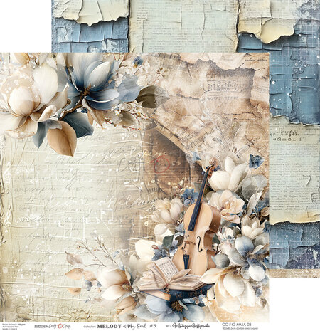 Craft O'Clock Melody of My Soul 12x12 Inch Paper Set (CC-F42-MMS-00)
