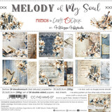 Craft O'Clock Melody of My Soul 8x8 Inch Paper Set (CC-F42-MMS-07)