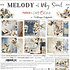 Melody of My Soul 8x8 Inch Paper Set (CC-F42-MMS-07)