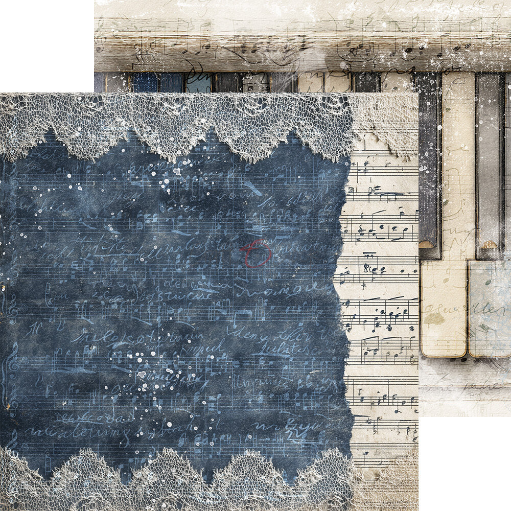 Craft O'Clock Melody of My Soul 8x8 Inch Basic Papers Set (CC-F42-MMS-08)